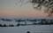 Nadrin op een vroege wintermorgen